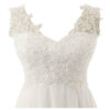 Elegant v-neck full length dress Bust