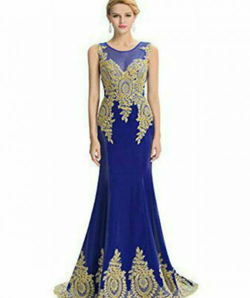 Strapless-Long-Dresses-bleu