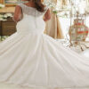 Tulle Bridal Dresses Mermaid Wedding Dress back
