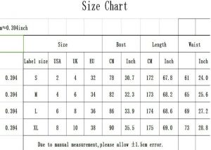 Slim Long Dress Backless Evening Chart