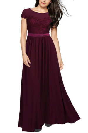 Vintage Cocktail Dresses Lace Long Women Dress