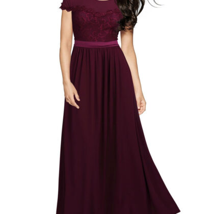 Vintage Cocktail Dresses Lace Long Women Dress