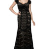 Woman Dress Long Lace Maxi Cocktail vintage