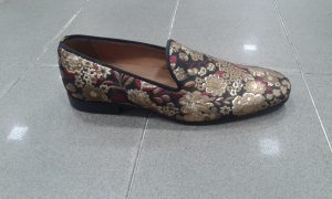 Moisaic Loaffer Italian zone Gold