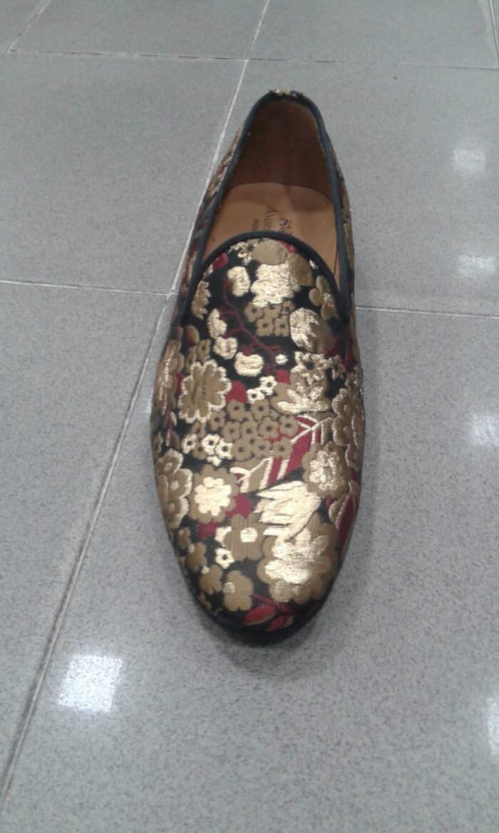 Moisaic Loaffer Italian zone Gold