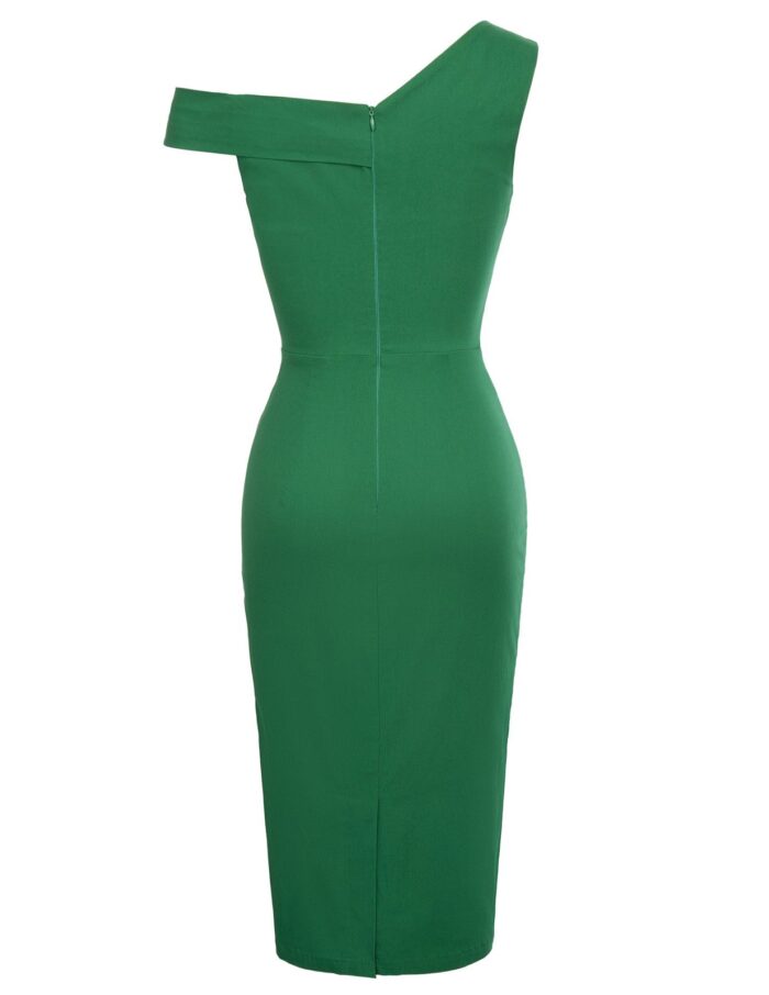 Pencil sexy stretch dress from rockabilly dress back