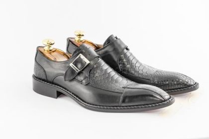 Italian Black Zone with buckle