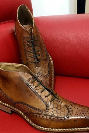 Italian Boots calu brown