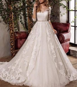 Abito da sposa a Fiore di pizzo