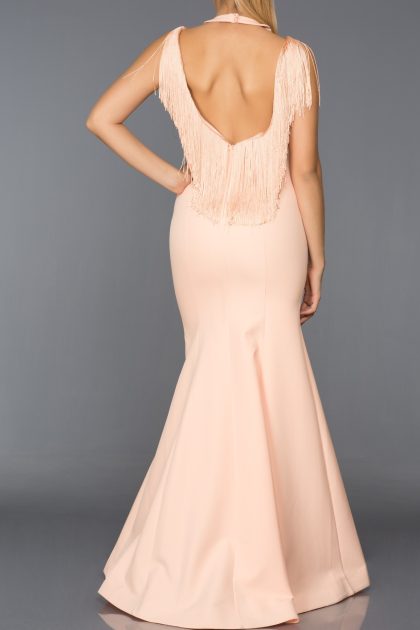 Long Abi Powder Evening Dress 1