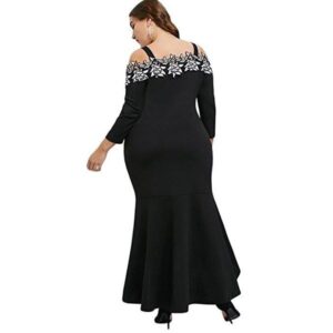 Plus Sizes Long Strapless Ceremony Mermaid Dress 1