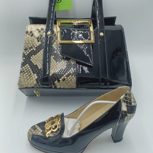 Best Set Cerruti Black Python C00005