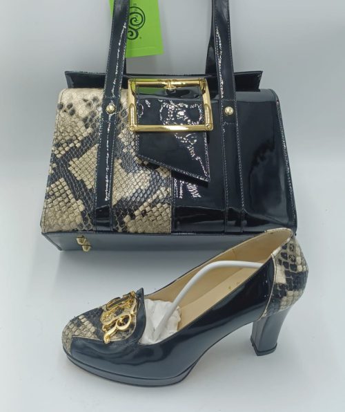 Best Set Cerruti Black Python C00005