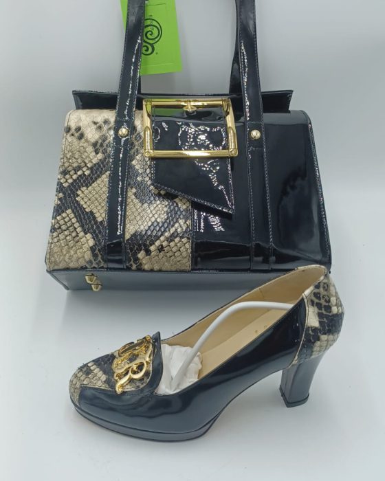 Best Set Cerruti Black Python C00005