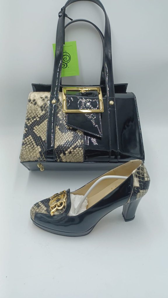 Best Set Cerruti Black Python C00005