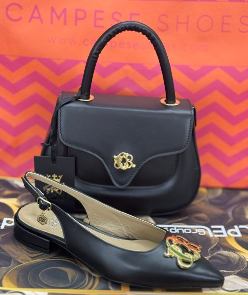 Best Set Cerruti Sandals Black C00009
