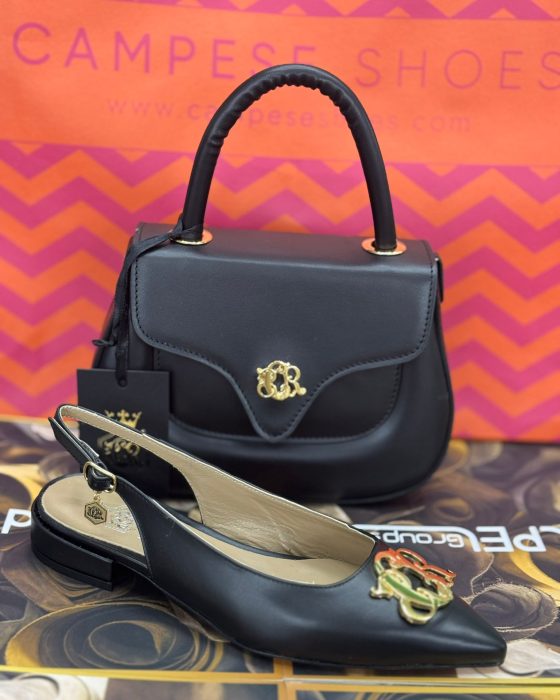 Best Set Cerruti Sandals Black C00009