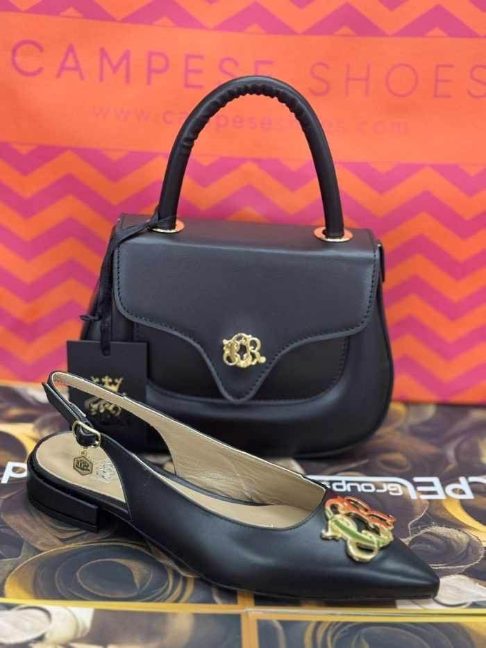 Best Set Cerruti Sandals Black C00009