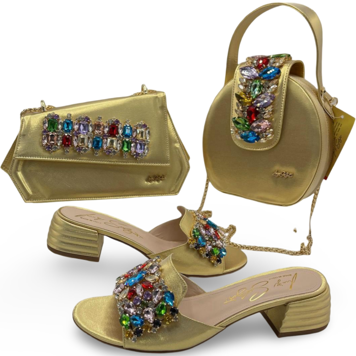 LUIGI SALGATI Italian fashion shoes handbags