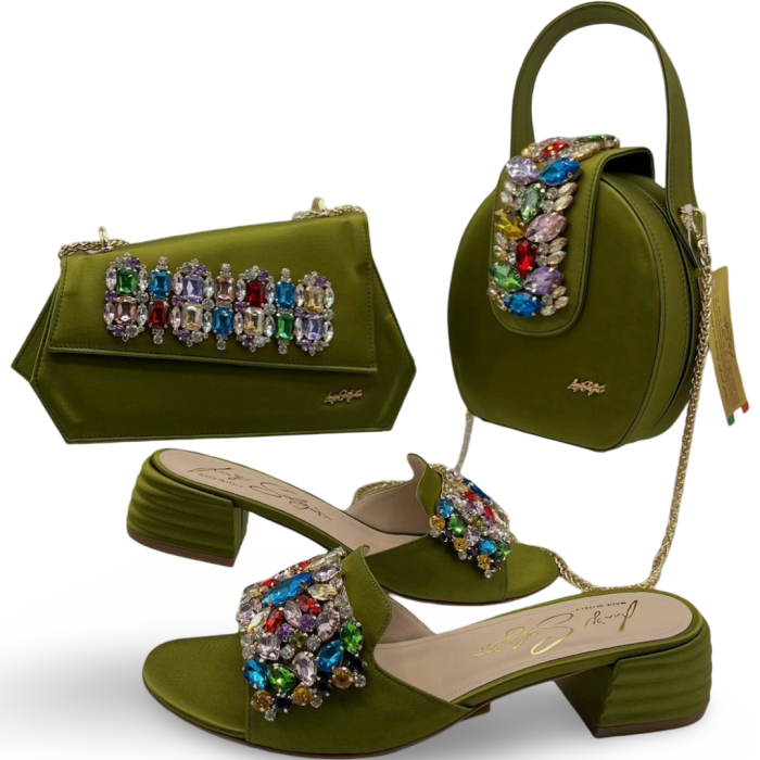 LUIGI SALGATI Italian fashion shoes handbags