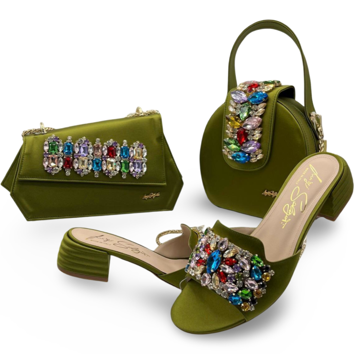 LUIGI SALGATI Italian fashion shoes handbags