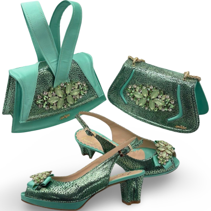 LUIGI SALGATI Italian fashion shoes handbags