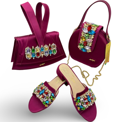 LUIGI SALGATI Italian fashion shoes handbags