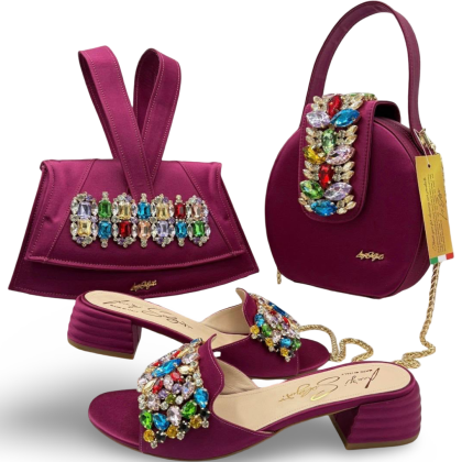 LUIGI SALGATI Italian fashion shoes handbags