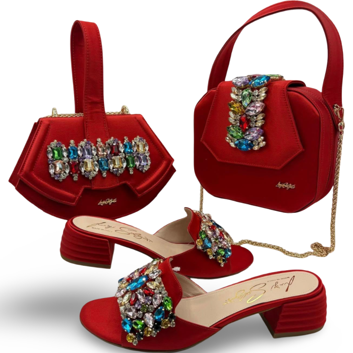 LUIGI SALGATI Italian fashion shoes handbags
