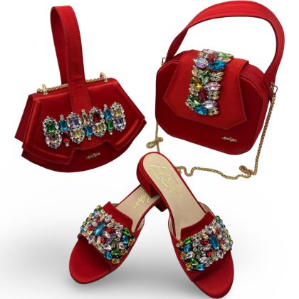LUIGI SALGATI Italian fashion shoes handbags